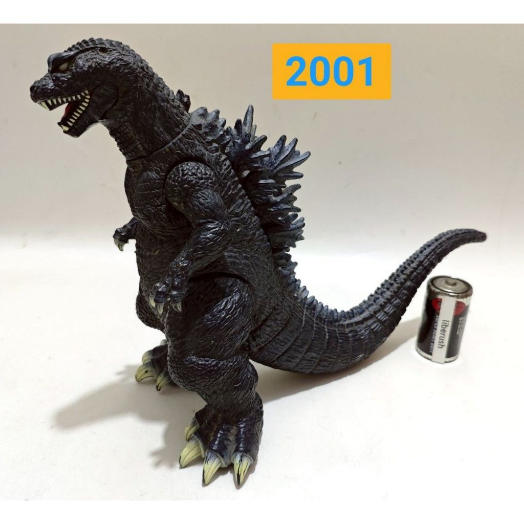Vintage 2001 toho bandai BIG sofubi godzilla GMK mothra king ghidorah movie monster series kaiju sof