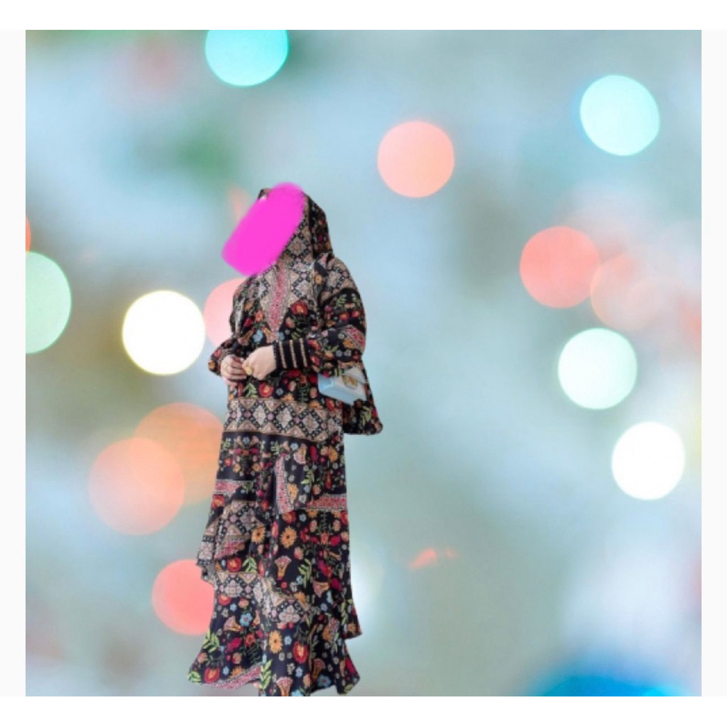 Preloved Abaya Hikmat Terbaru Gamis Hikmat Set Hijab Syari