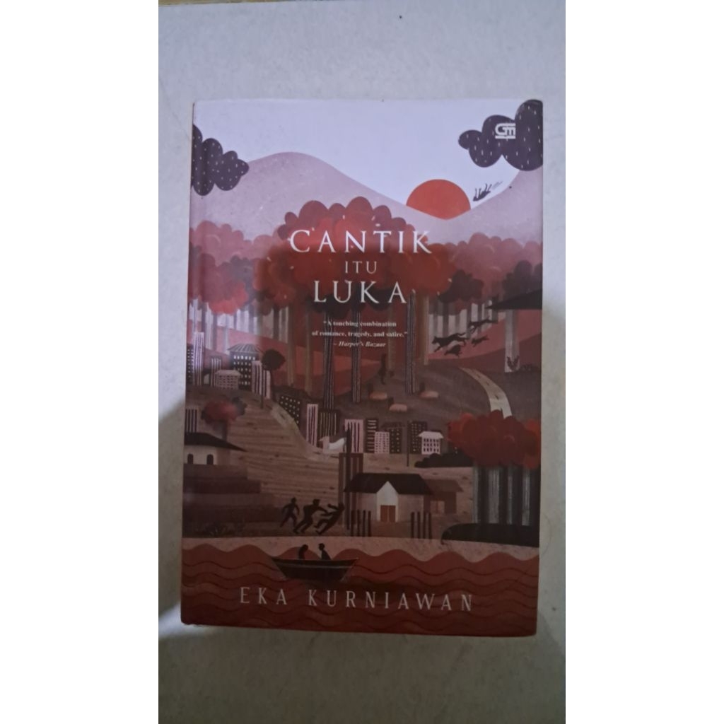 Cantik Itu Luka hard cover merah - Eka Kurniawan - like new