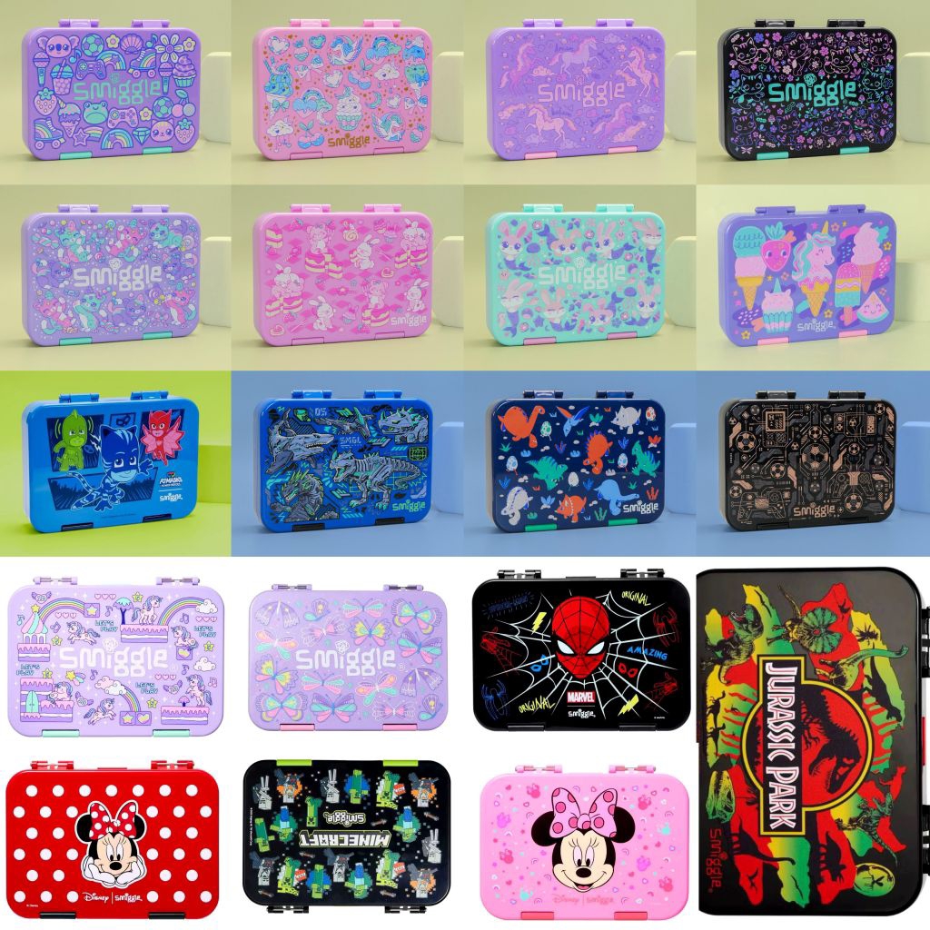 [ LUNCHBOX SMIGEL TRITAN  ] tempat makan anak cewek dan cowok kotak makan anak perempuan  koleksi  l