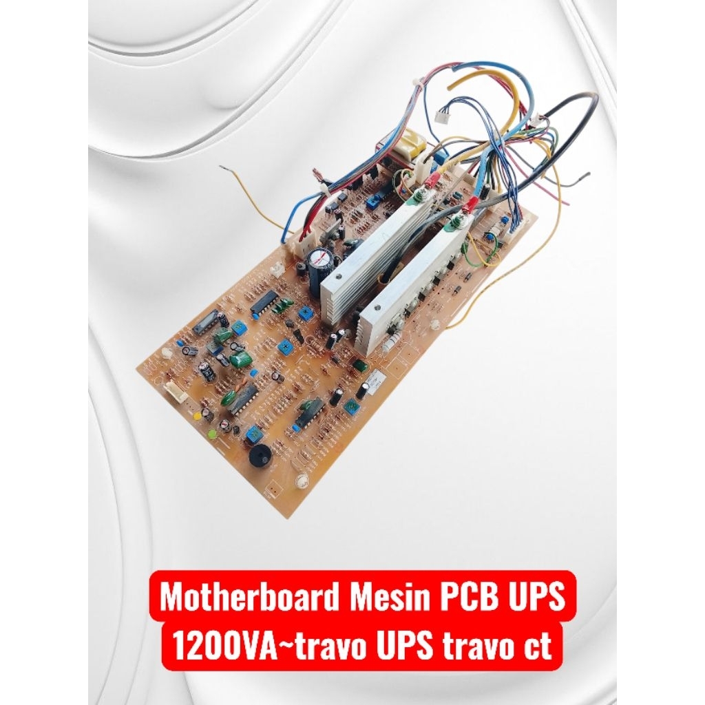 Motherboard Mesin PCB UPS 1200VA~travo UPS travo ct