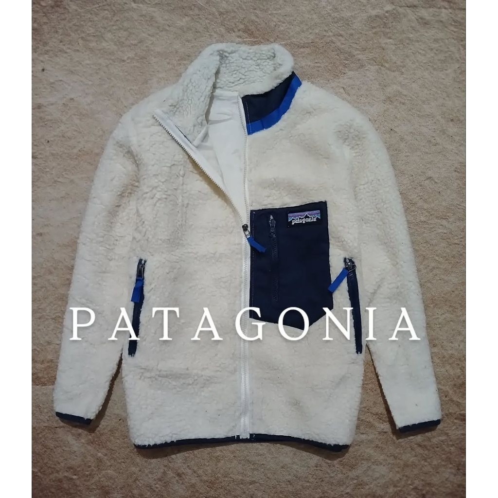 Jaket keren PATAGONIA bulu hago second/bekas/preloved