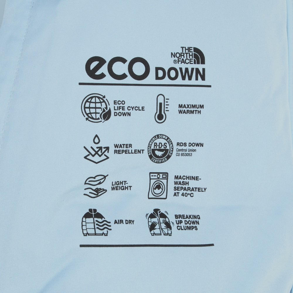 Jaket TNF M'S CLOUD NUPTSE DOWN JACKET Size M-LightBlue Korean