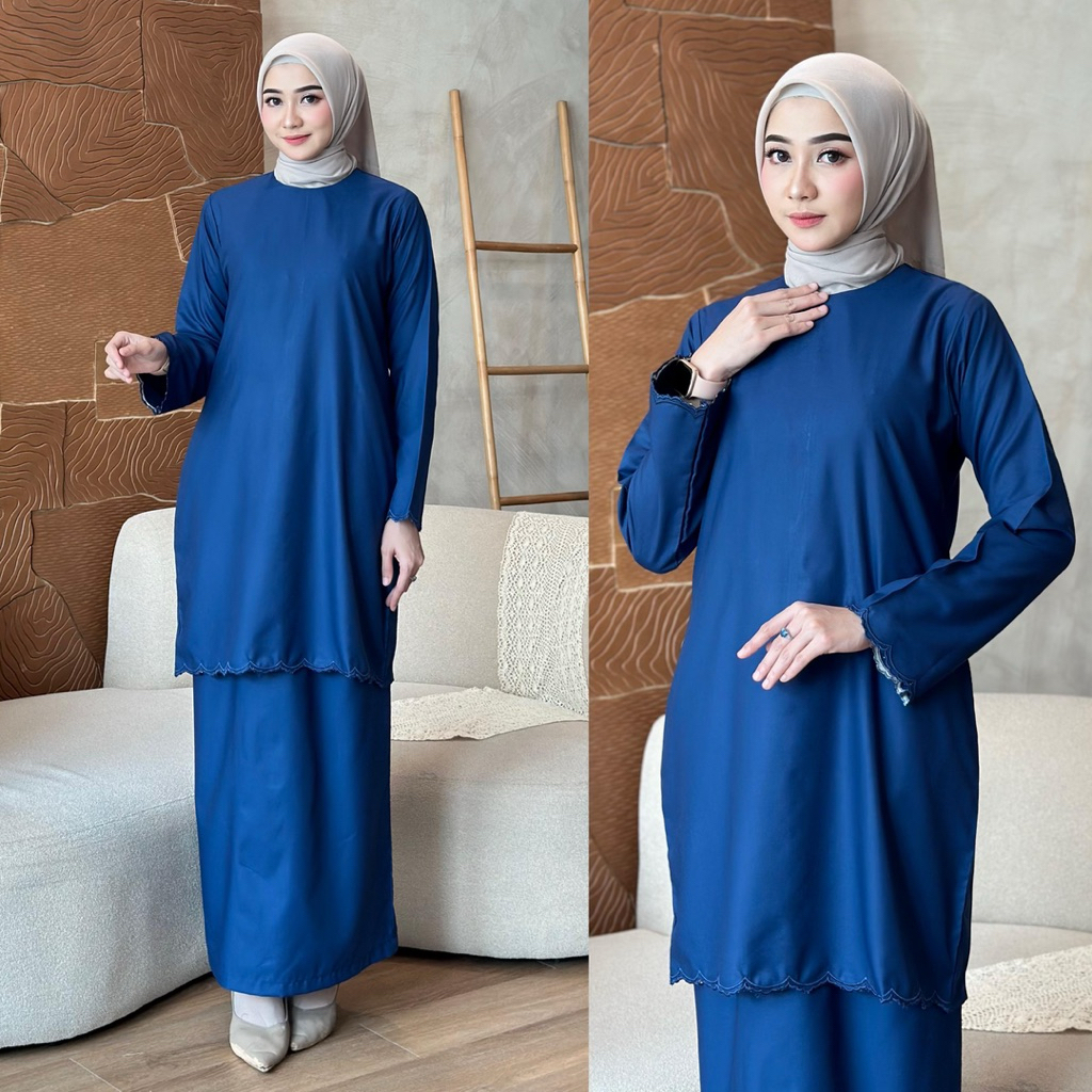 baju kurung,set rok melayu,baju kurung Melayu,set rok toyobo,bordir pinggir,baju viral,baju lebaran