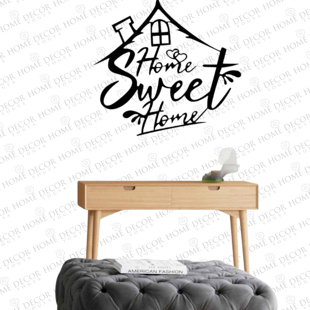 HIASAN DINDING HOME SWEET HOME PAJANGAN DINDING KAYU HOMEDECOR