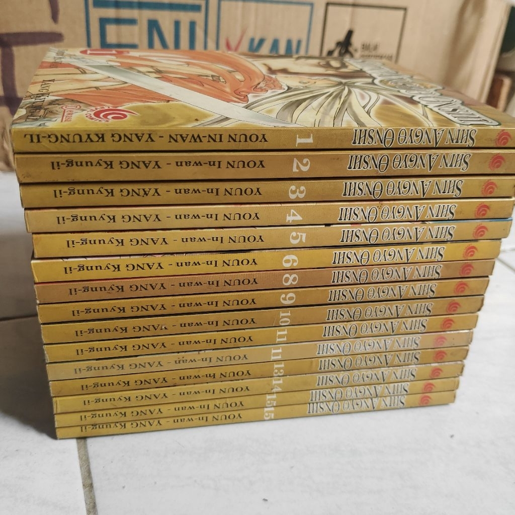 Komik Shin Angyo Onshi cabutan