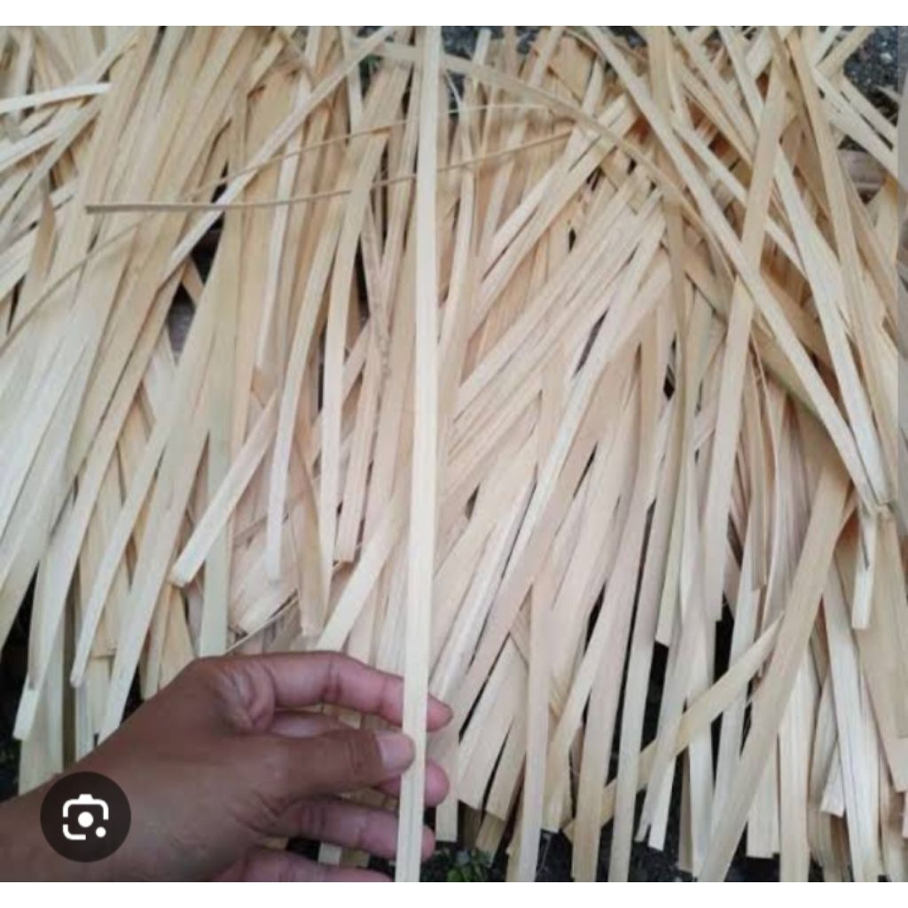 Iratan bambu kering isi 22 pcs panjang 60-80 cm