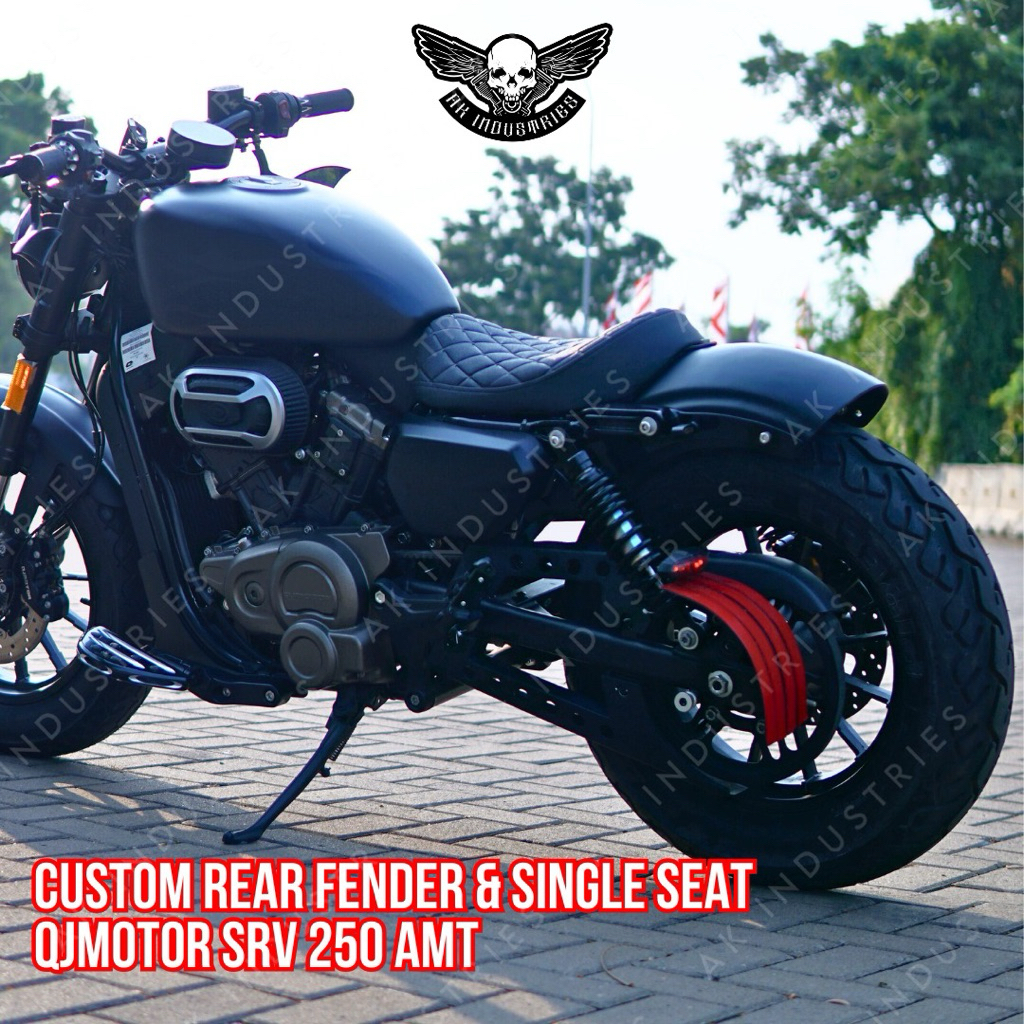 Paket Rear Fender & Single Seat QJ SRV 250 AMT
