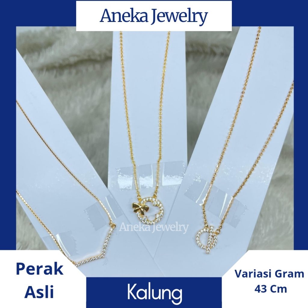 Kalung Koye Variasi Mata Mata, Perak 925