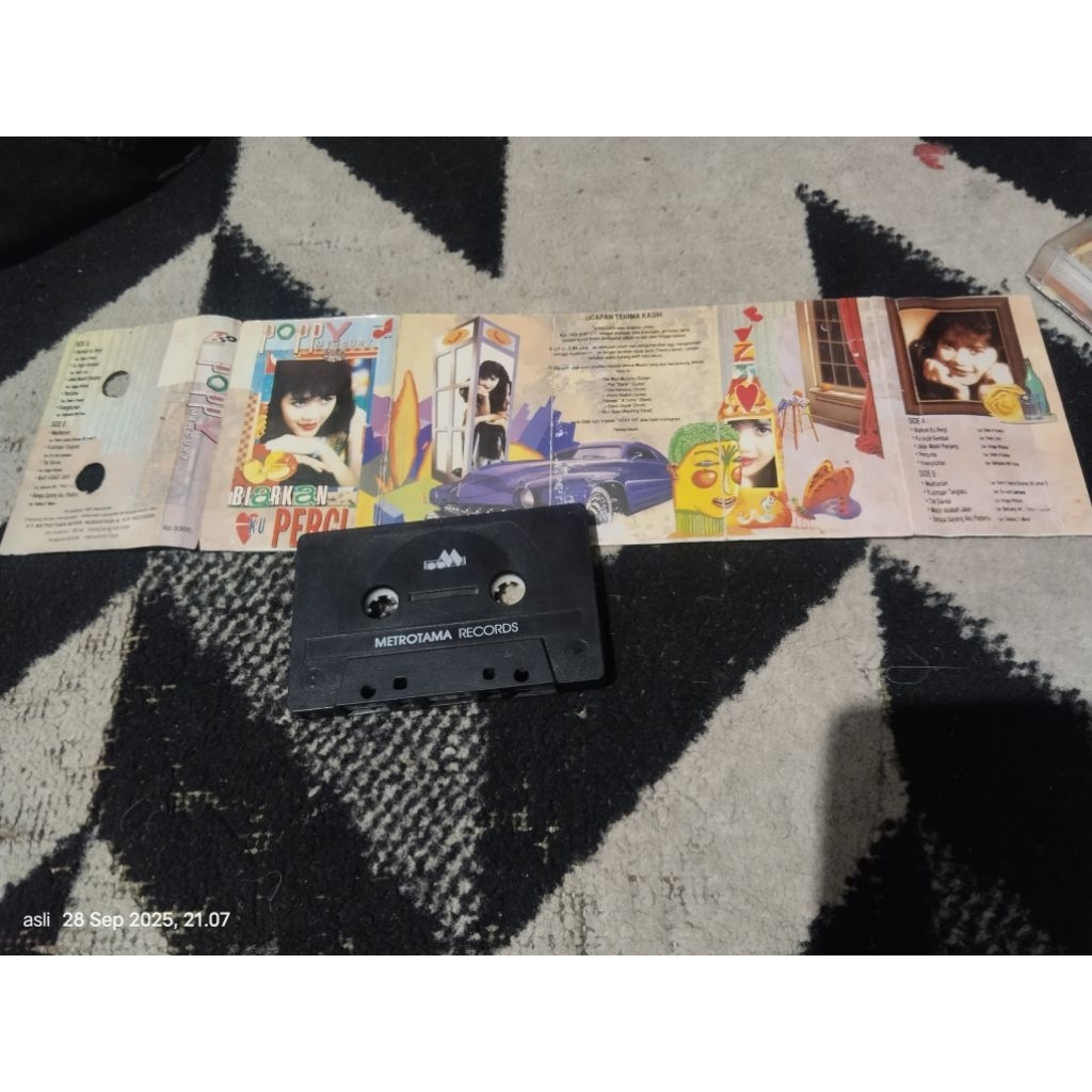 kaset pita poppy mercury / biarkan ku pergi