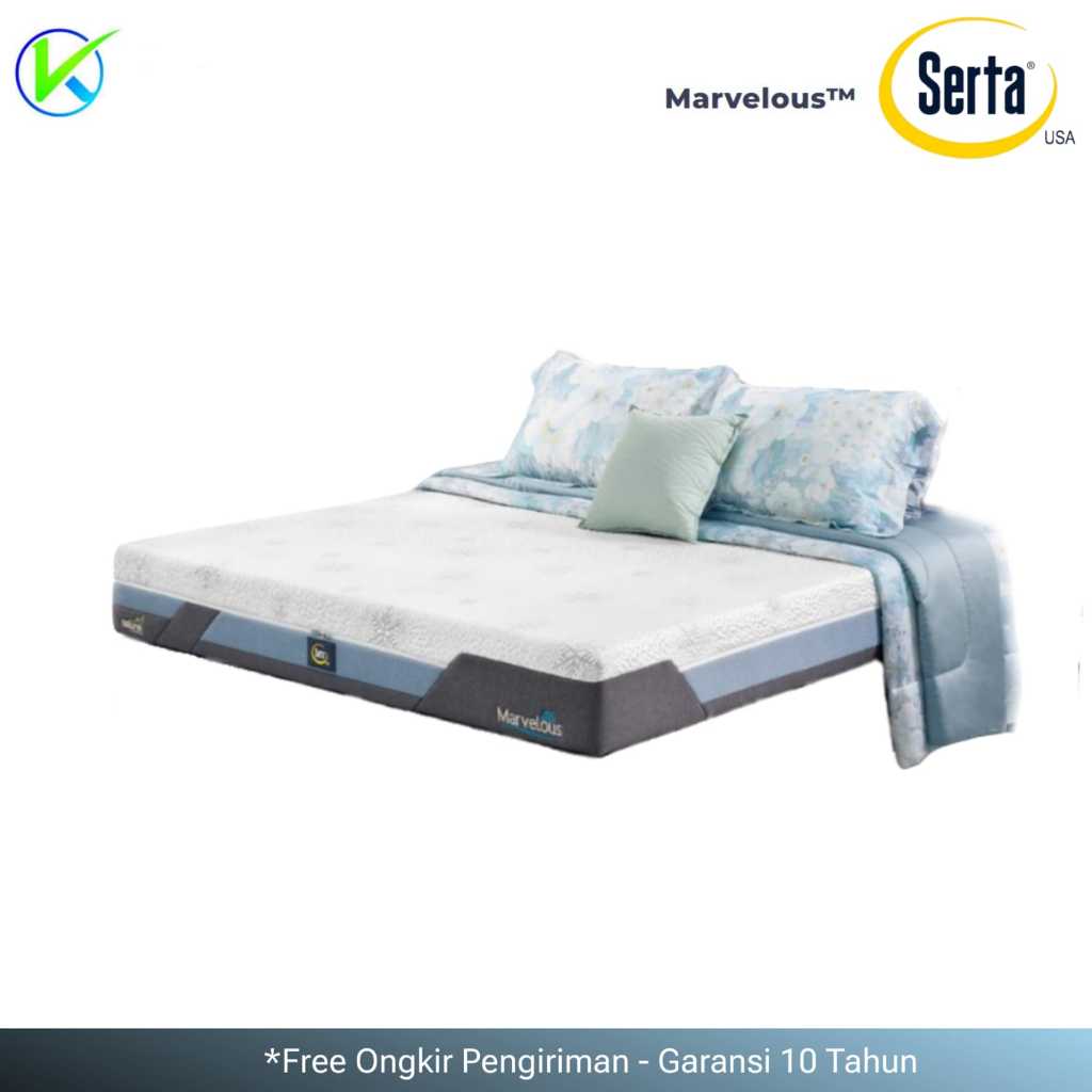 Serta Kasur Spring Bed Marvelous ( Mattress Only )