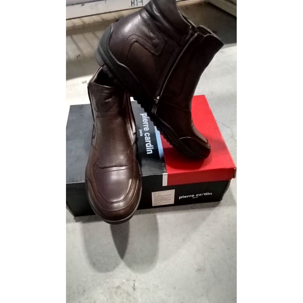 sepatu boots pria Pierre Cardin