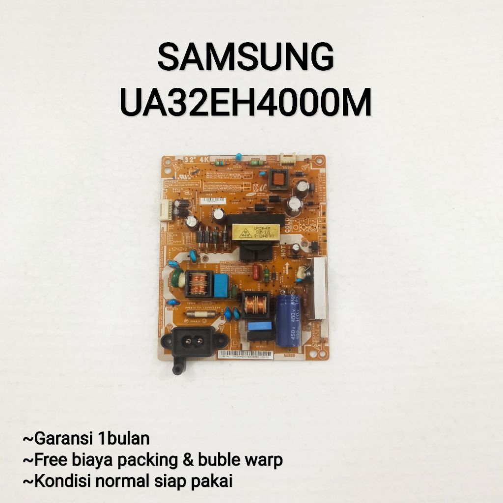 PSU SAMSUNG UA32EH4000 - UA32EH4000M POWER SUPPLY REGULATOR TV LED SAMSUNG