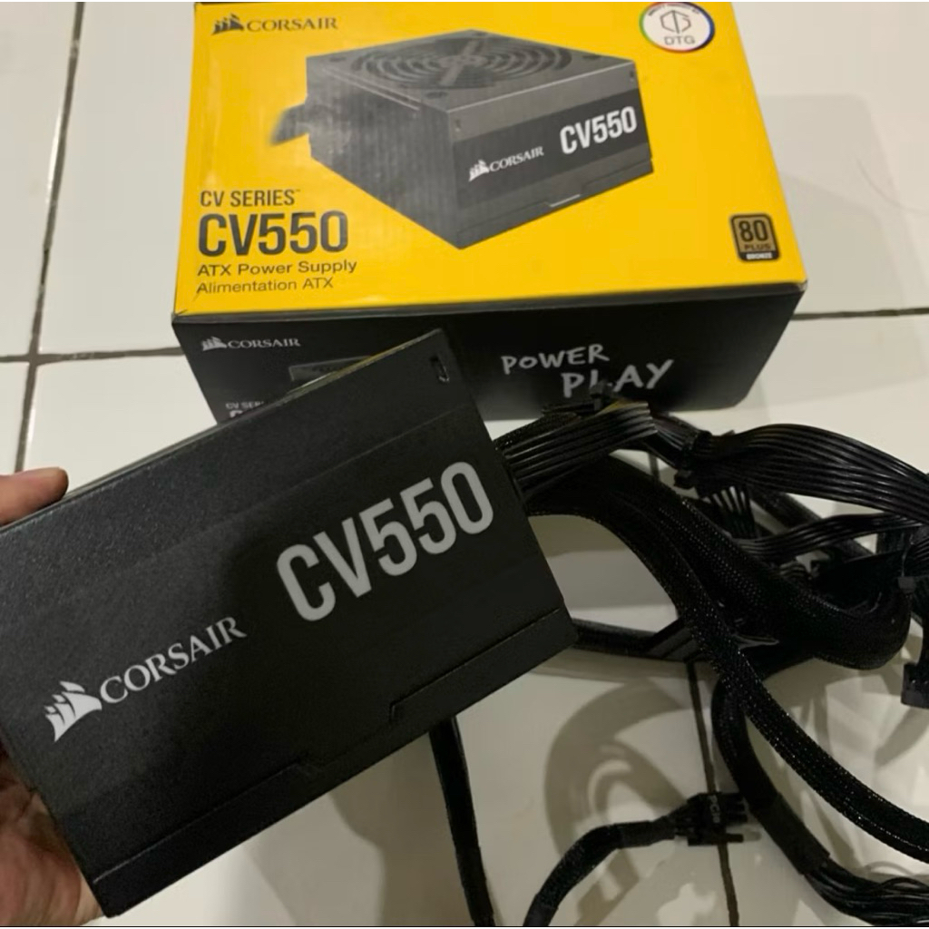 PSU CORSAIR CV550 FULLSET AMAN