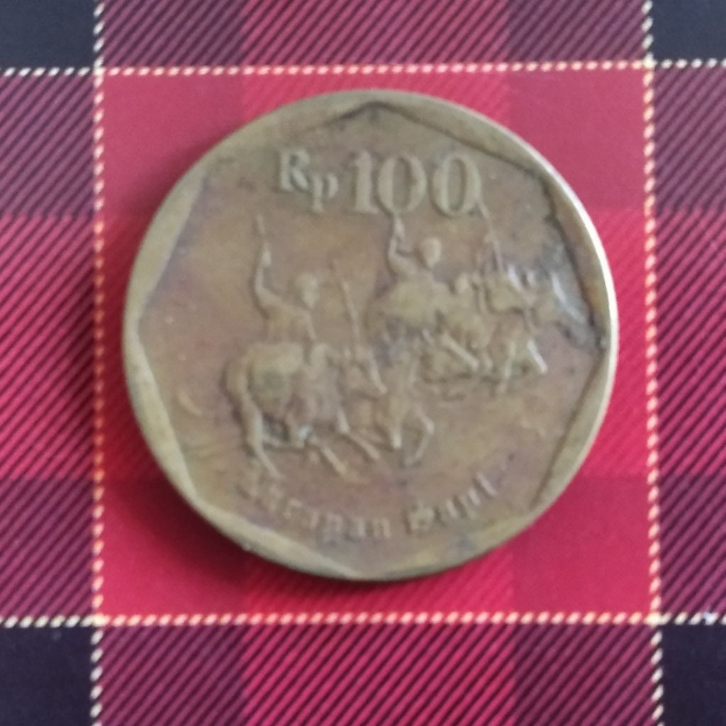 Koin 100 Rupiah Karapan Sapi 1997
