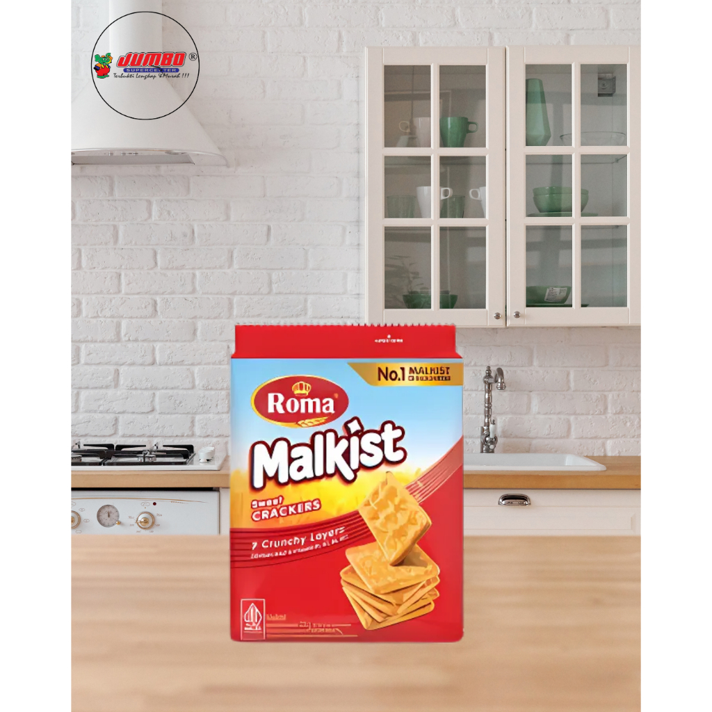 roma malkist 224g rasa gula