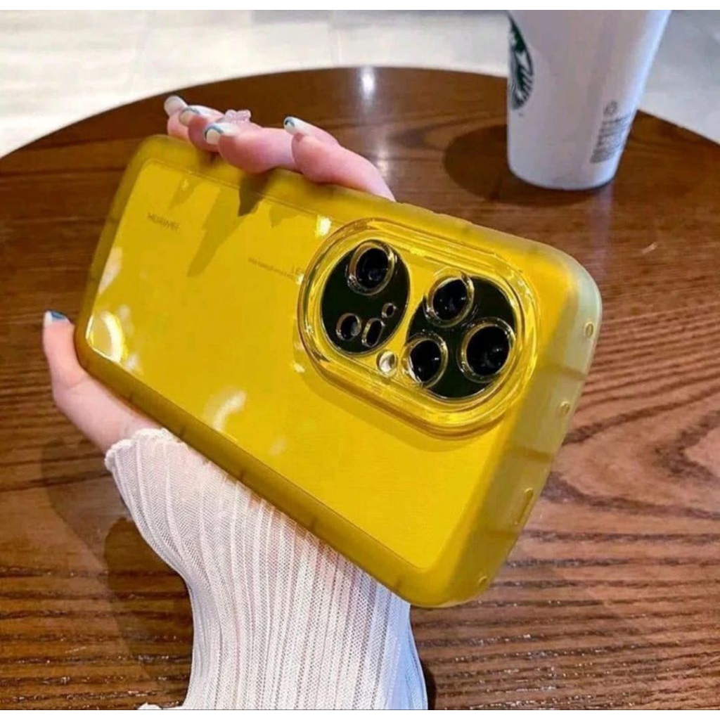 Case Silikon Bening Realme Nazro 50i Prime (Kuning)
