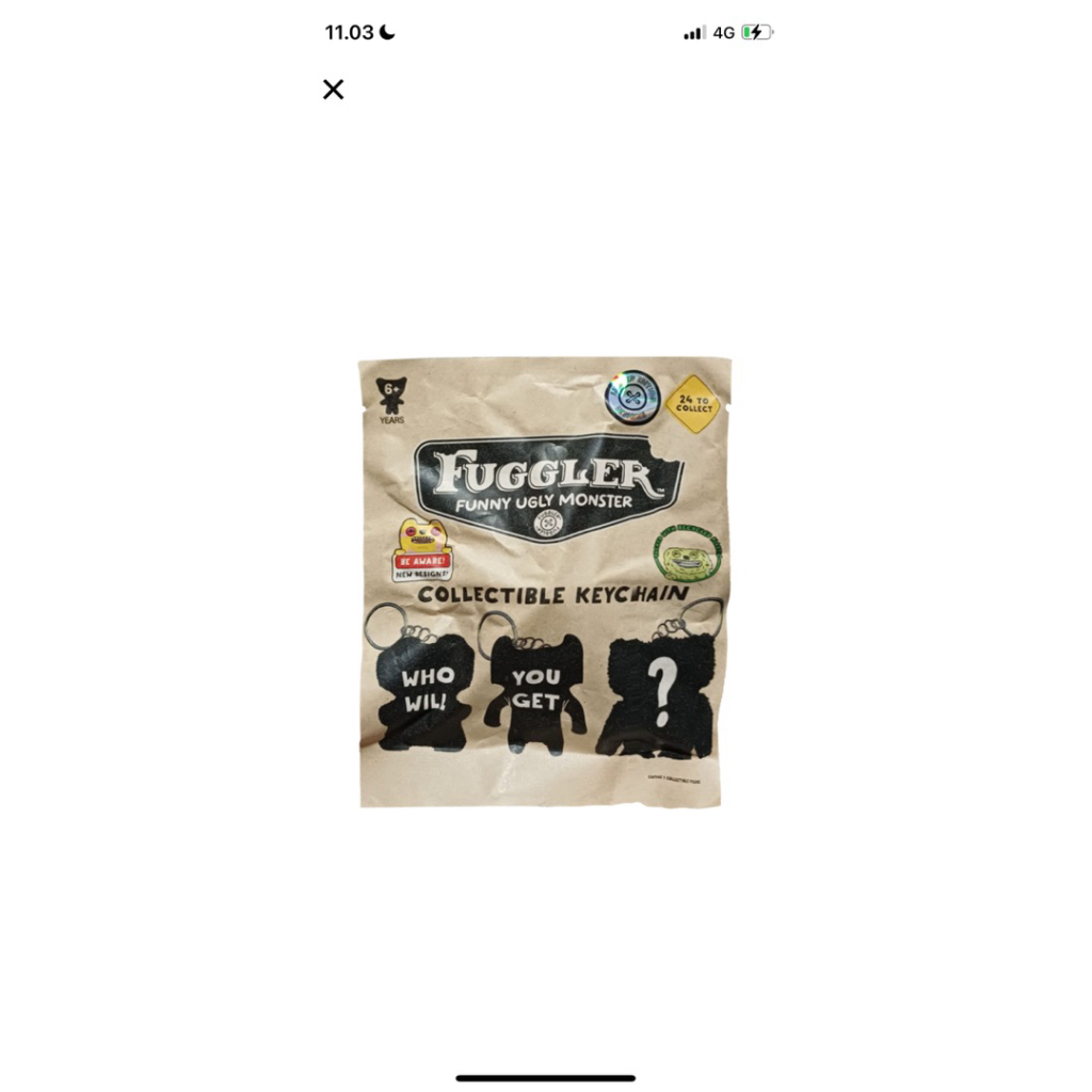 blind box blind bag fuggler keychain