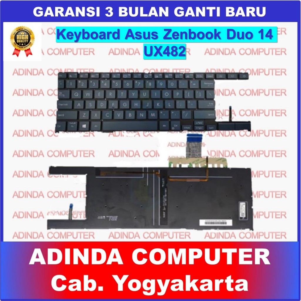 Keyboard Asus Zenbook Duo 14 UX482 UX482E UX482EA UX482EAR UX482EG