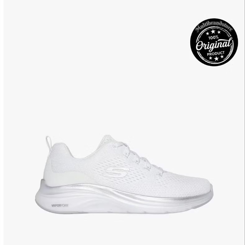 Skechers Vapor Foam Womens Running - White/Silver