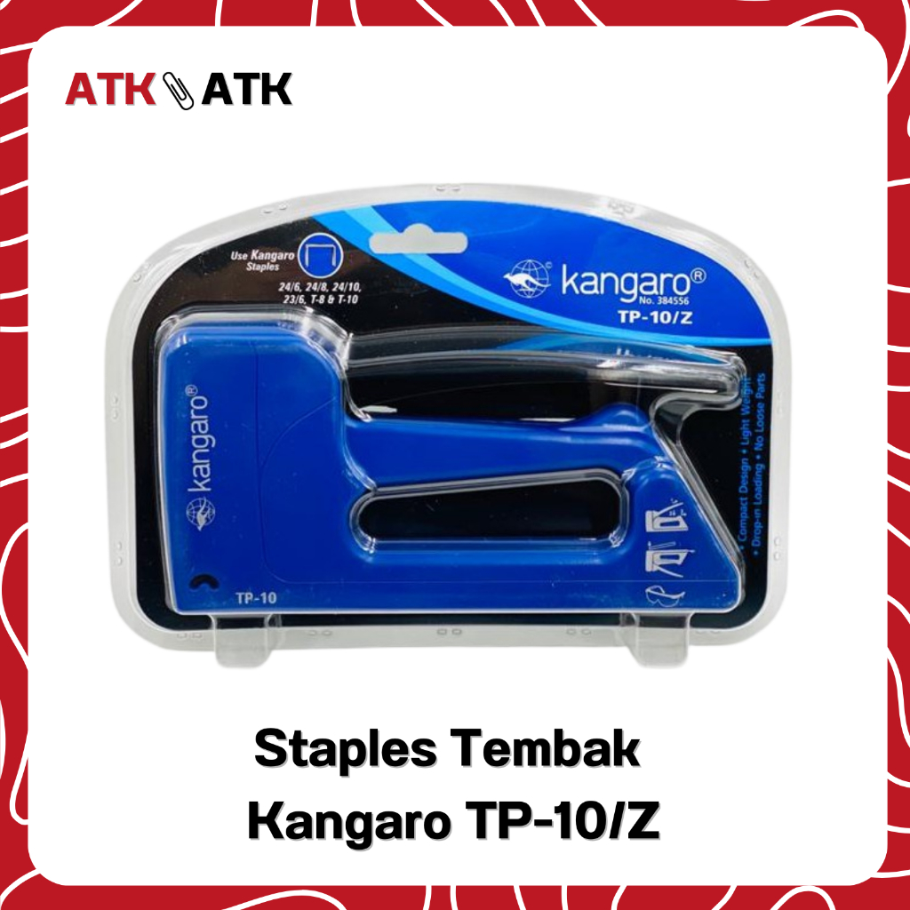 [PCS] GUN TACKER / STAPLES TEMBAK KANGARO TP-10/Z PER PCS