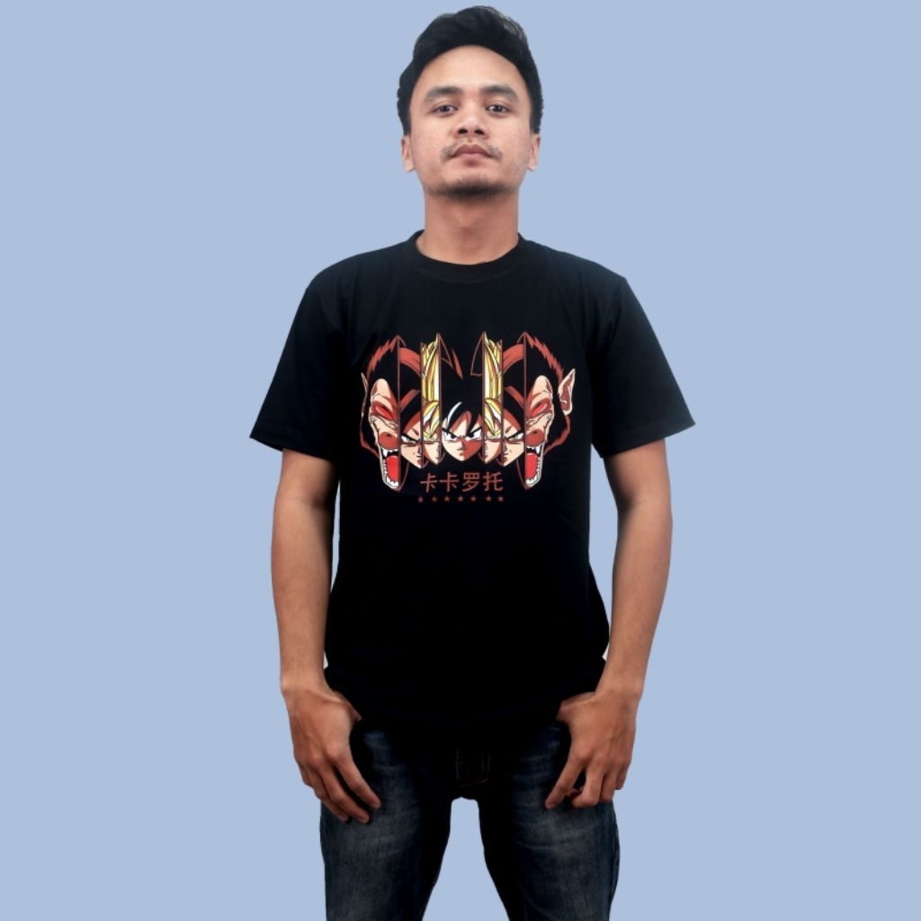 ZWOLF CLOTH - KAOS DRAGON BALL GOKU MONKEY KAOS ANIME KARTUN REGULAR