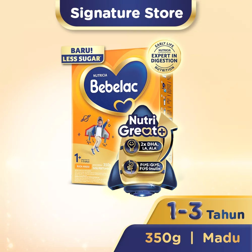Bebelac 1+ 1-3 Tahun  350 gr