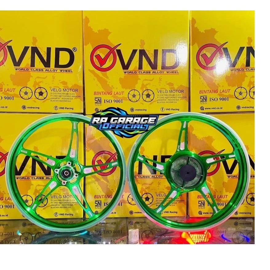 CUSTOM Velg Racing VND BINTANG LAUT Sonic 150, Supra GTR, Satria FU, Satria FUFI, Satria 2T
