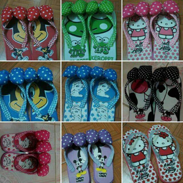 1 kodi (20) Sandal Imut / Sandal Boneka HARGA Size 21-30