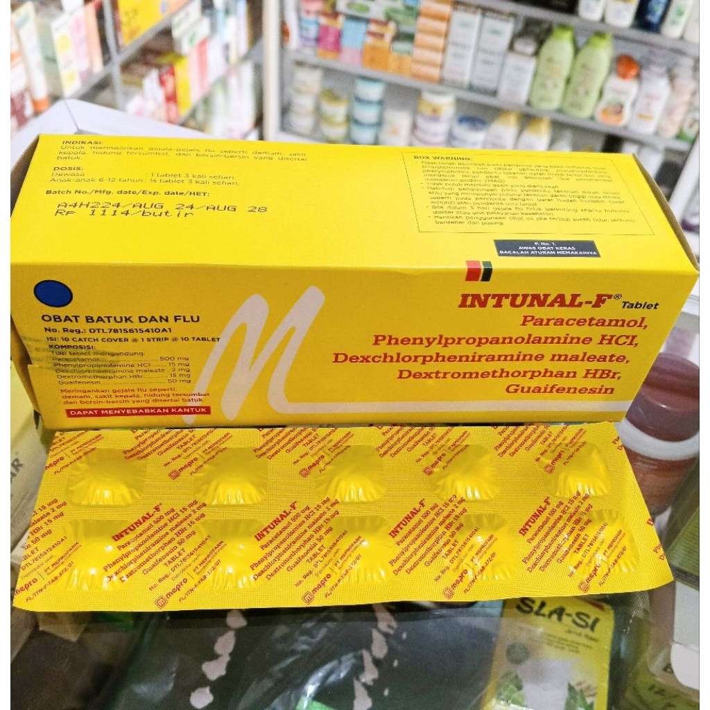 INTUNAL F Isi 10 Tablet