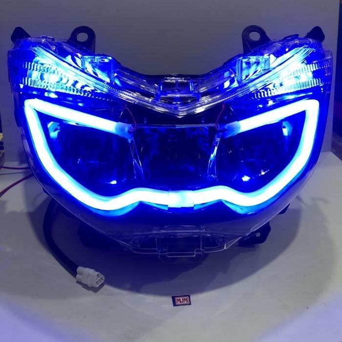 REFLEKTOR SEPAKET ALIS SEIN RUNNING+DEVIL LAMPU NMAX OLD - NMAX OLD, ALIS RUNNING + DEVIL