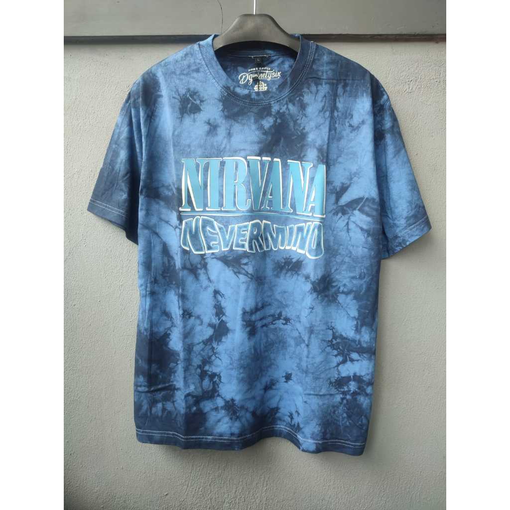 Kaos Band Nirvana Nevermind 02 Tie Dye / kaos nirvana tie dye / kaos musik tie dye / kaos metal / ba