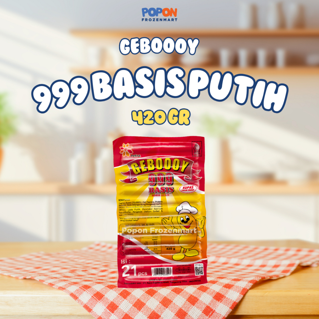 GEBOOOY BASIS 999 PUTIH