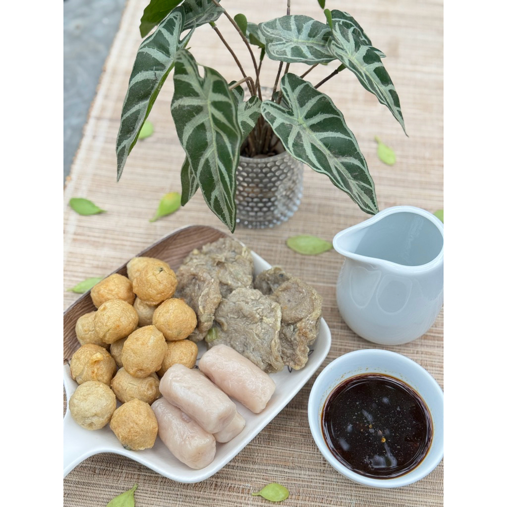 pempek palembang isi 50pcs varian campur