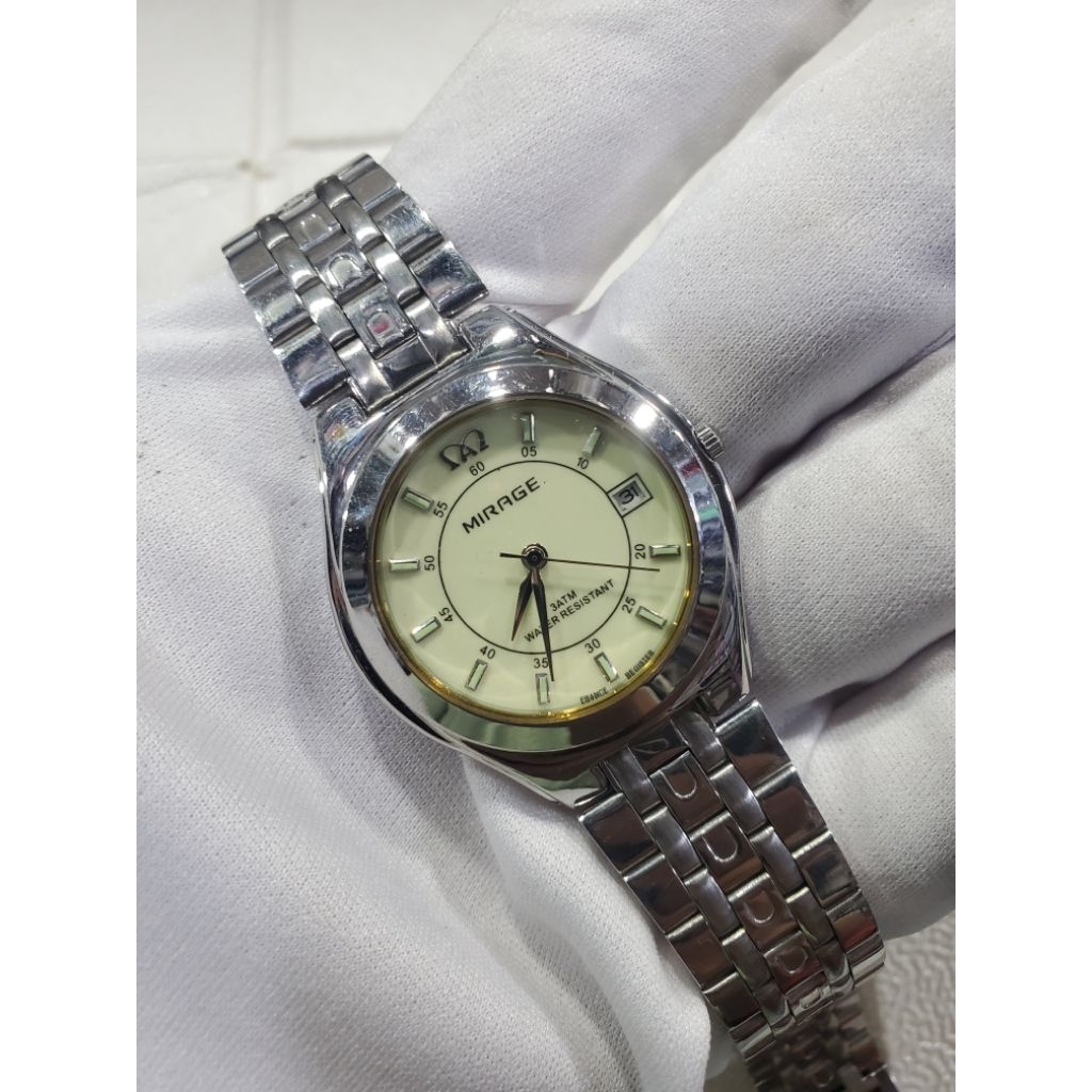 Jam Mirage Glow In The Dark Baru Unisex Pria Wanita Original