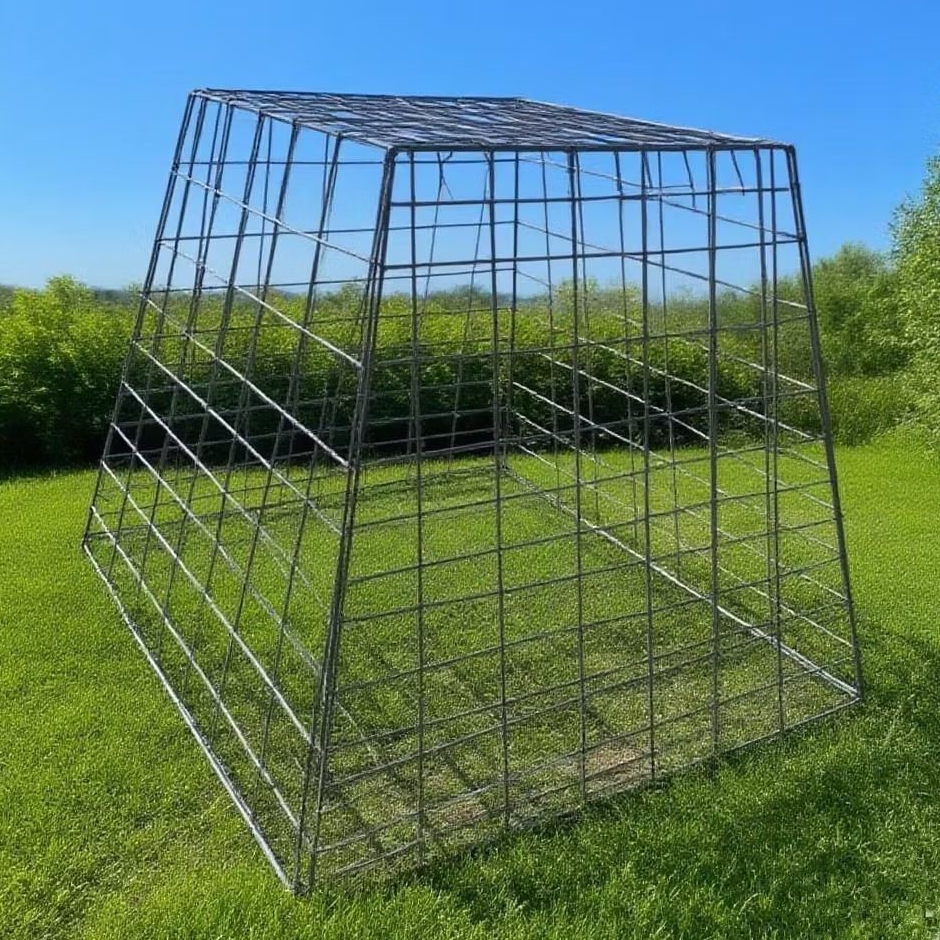 Kurung Jemur Ayam Model Trapesium Lipat