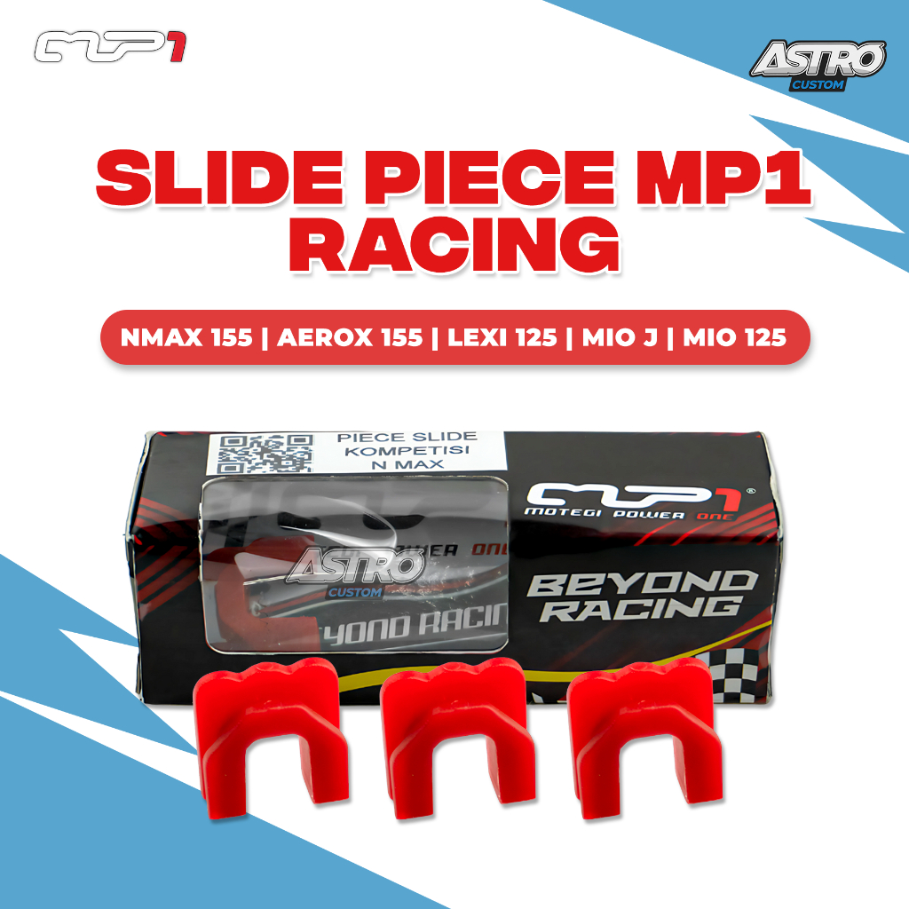 Piece Slide MP1 NMAX 155 Aerox 155 Lexi 125 Xeon Mio Soul Mio J Xride Fino Karet Slider Rumah Roller