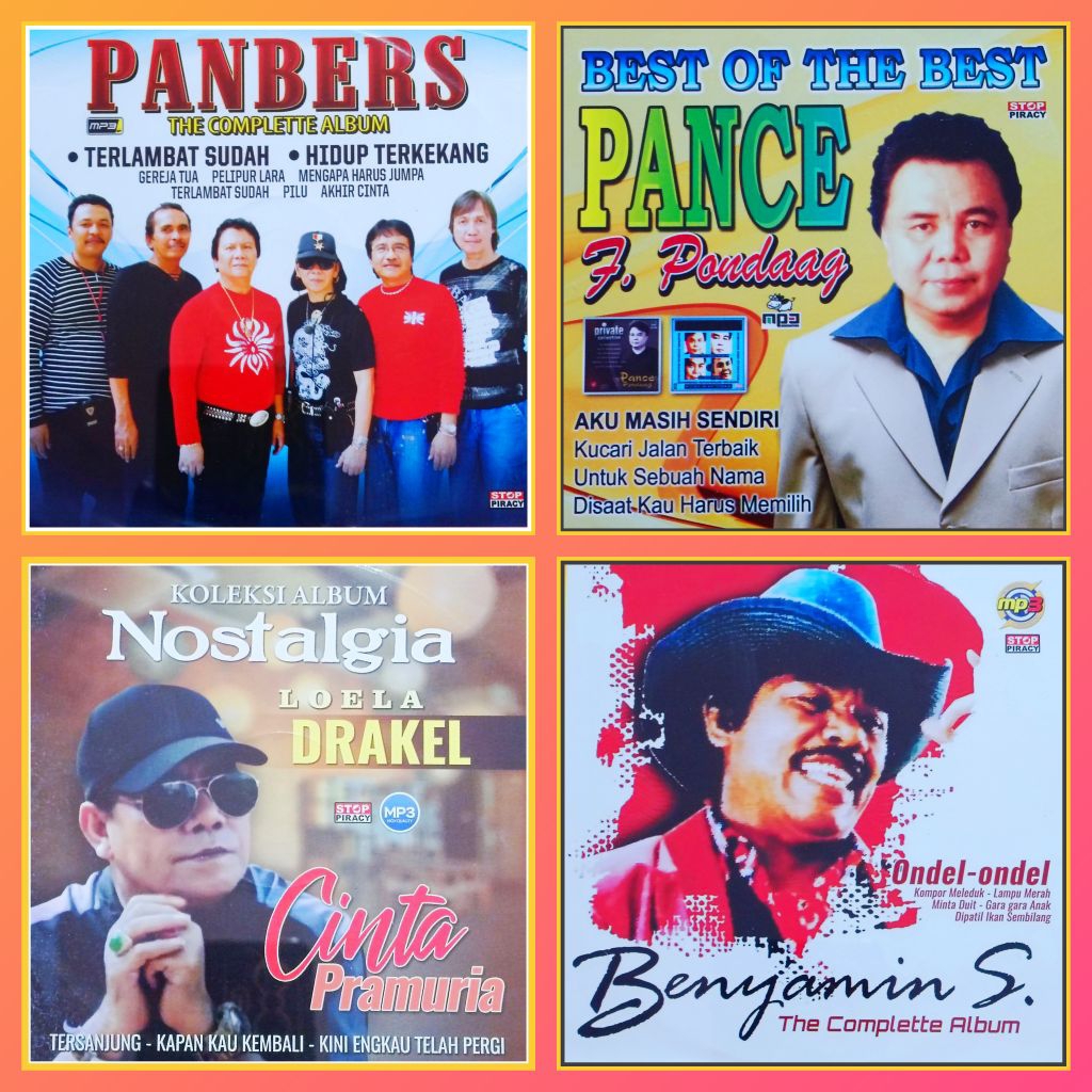 Kaset MP3 Lagi Pop Kenangan PANBERS - PANCE F PONDAAG - LOELA DRAKEL - BENYAMIN S Album Nostalgia Le