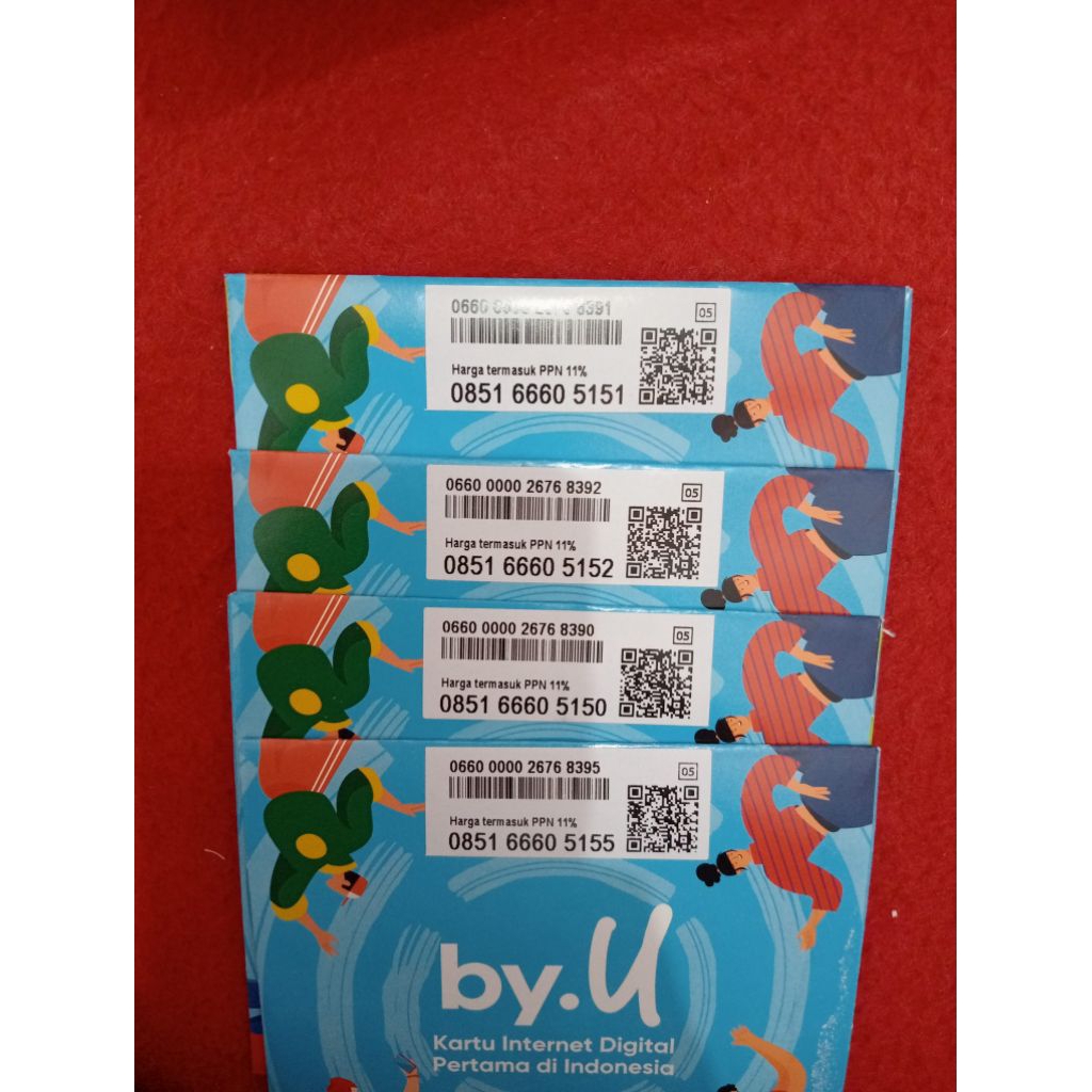 NOMOR CANTIK BY U masa tunggu 1 tahun kouta 3GB/30HARI