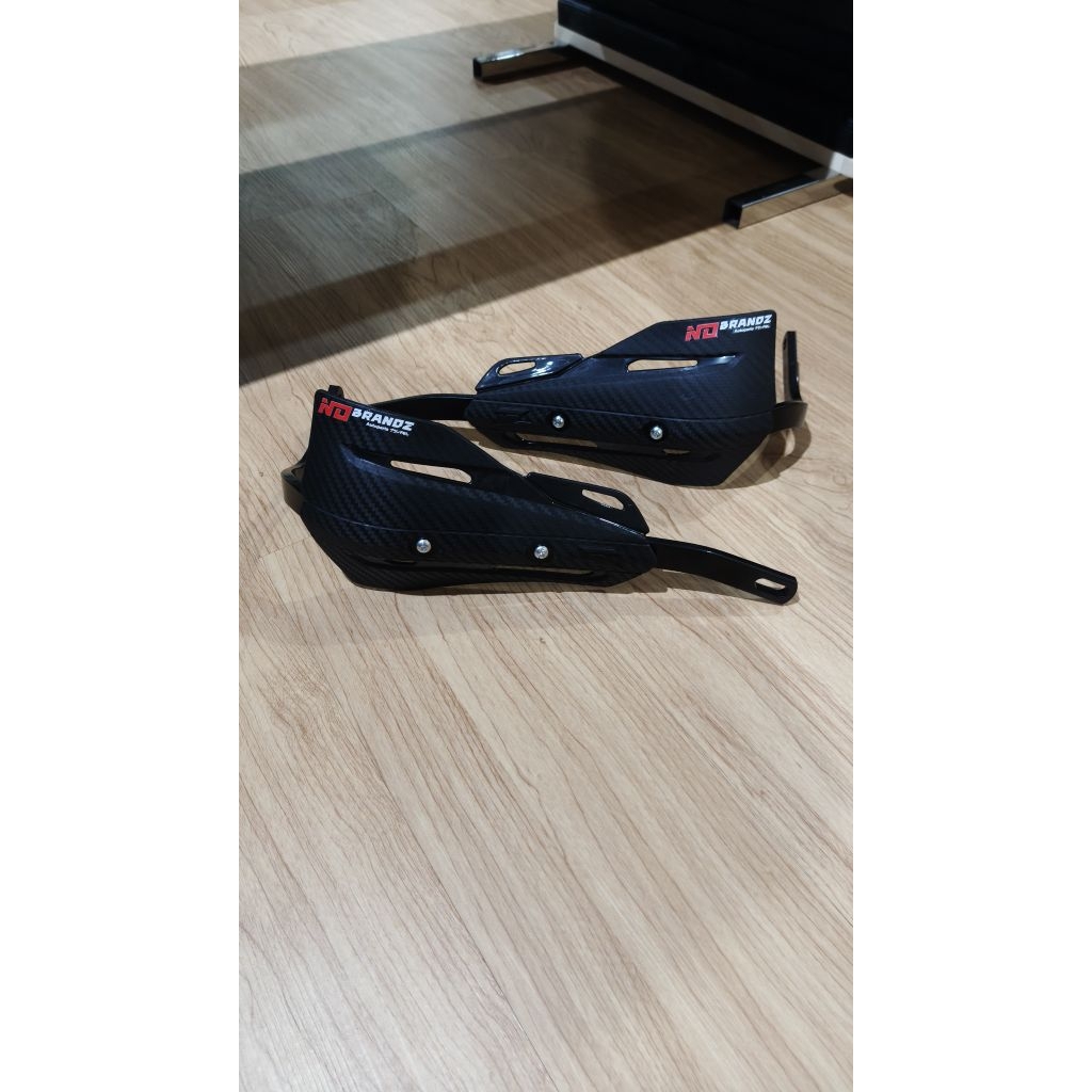 Pro Guard Proguard Carbon Black Original / Handguard No Brandz Universal Semua Motor