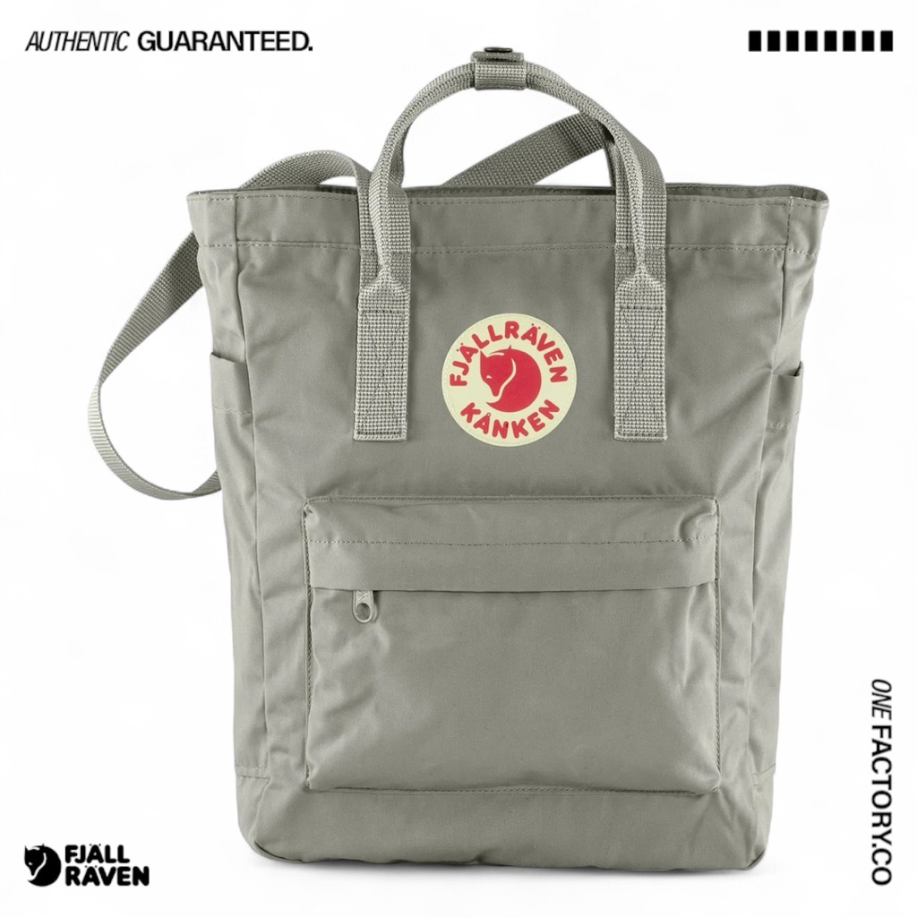 Fjallraven Kanken Tote Pack 14L Fog 100%Original