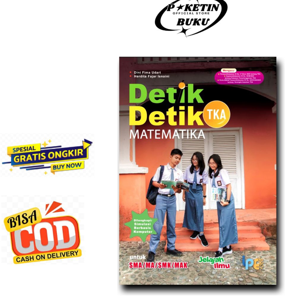 Detik-Detik Tka Matematika Sma - Buku Detik Detik Tka Mapel Matematika Untuk Sma/Smk/Ma