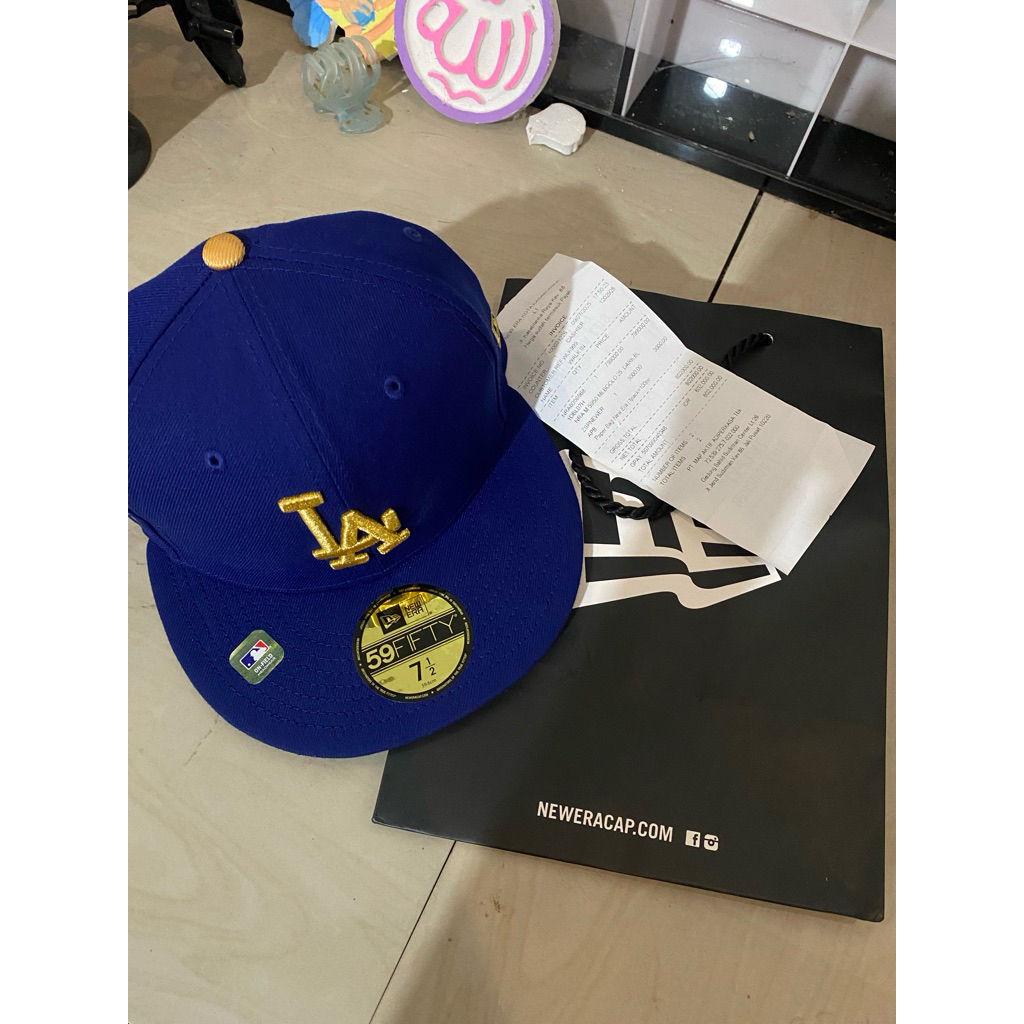 topi mlb LA world series