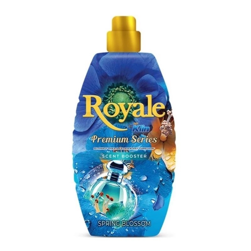 ROYALE SOKLIN Pelembut & Pewangi Pakaian kemasan botol 600ML Summer Lovin' & Spring Blossom