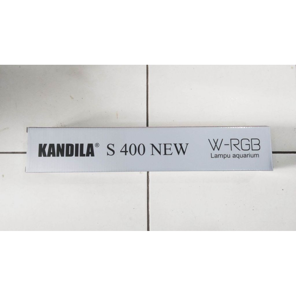 Lampu aquarium kandila lampu led aquarium 40cm kandila s400 new