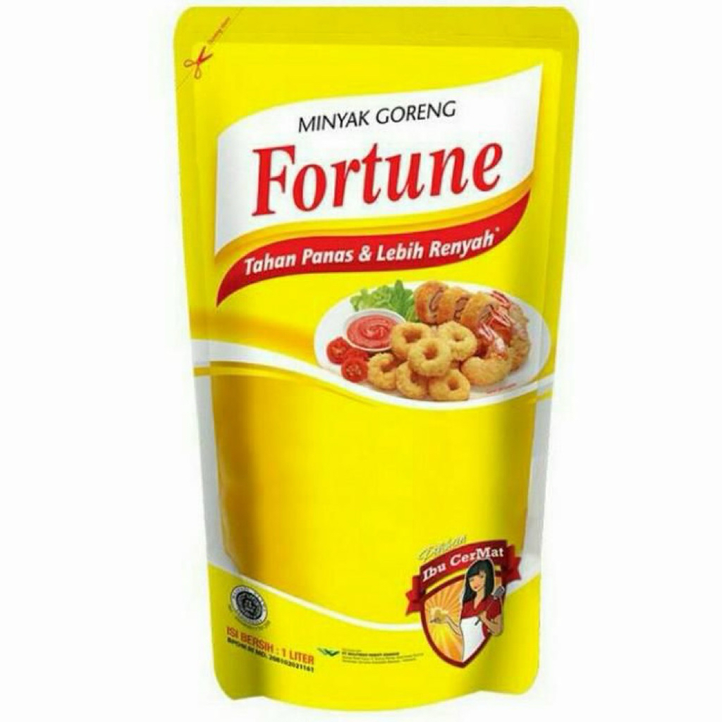 Minyak fortune 1 Liter 1 dus isi 12