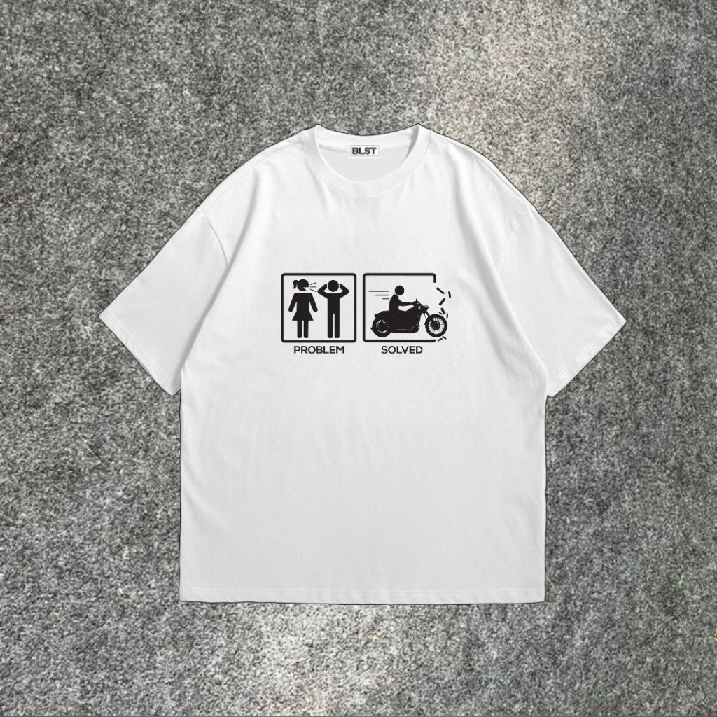 [Reguler] Tshirt Karung Jantan Baju Kaos Mofif BLARAK Best Seller