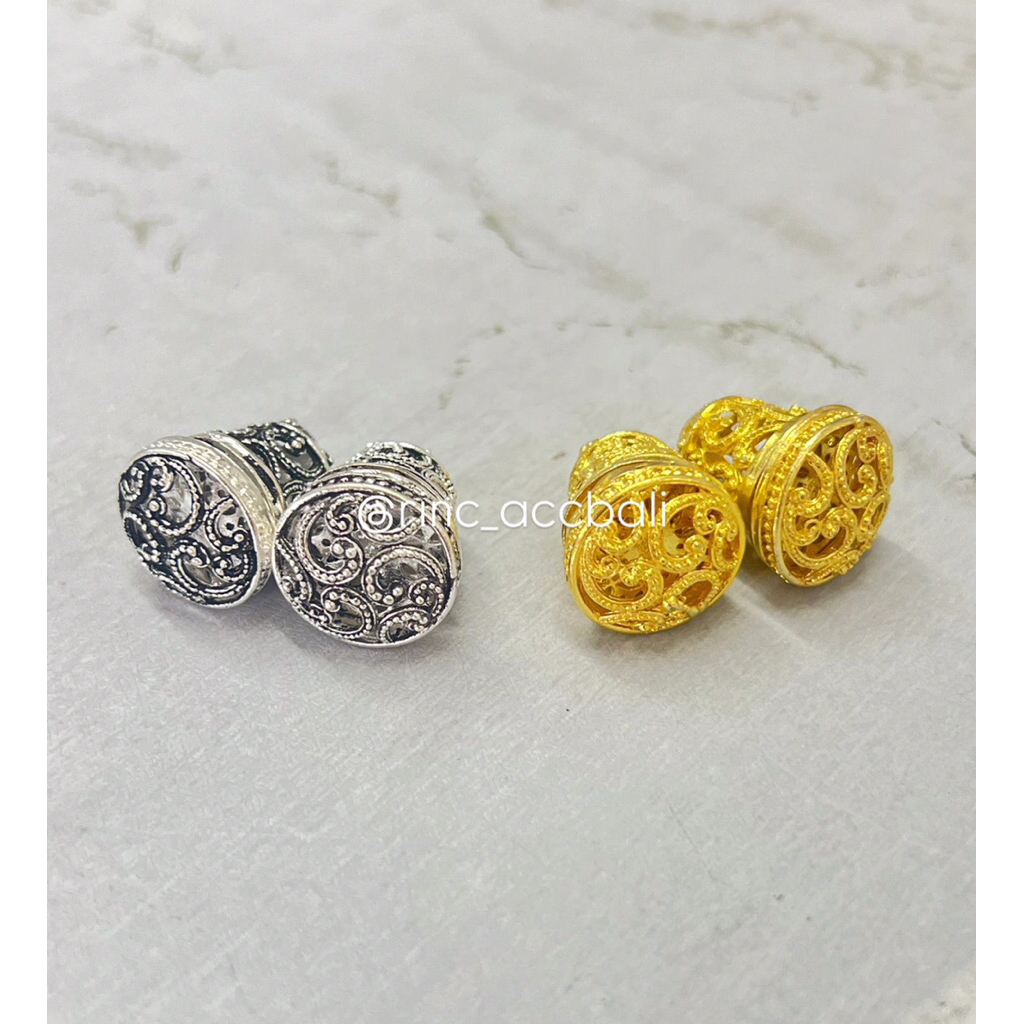 Subeng Klasik Kerawang / subeng bakar / giwang bali Klasik / anting bali / anting kebaya