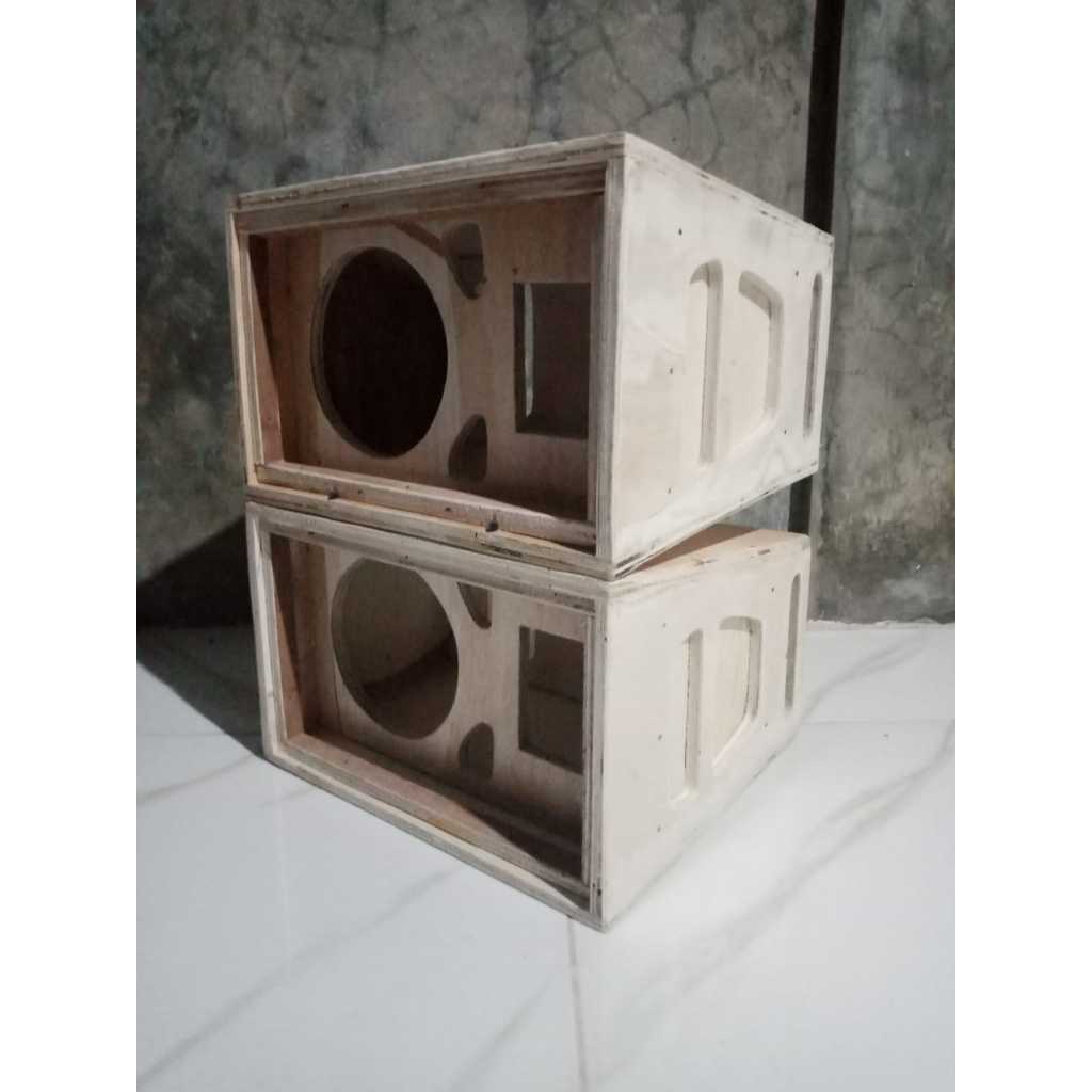 Bok Line Array Speaker 6 Inch tebal 12 mm Semi Meranti midle terbaik