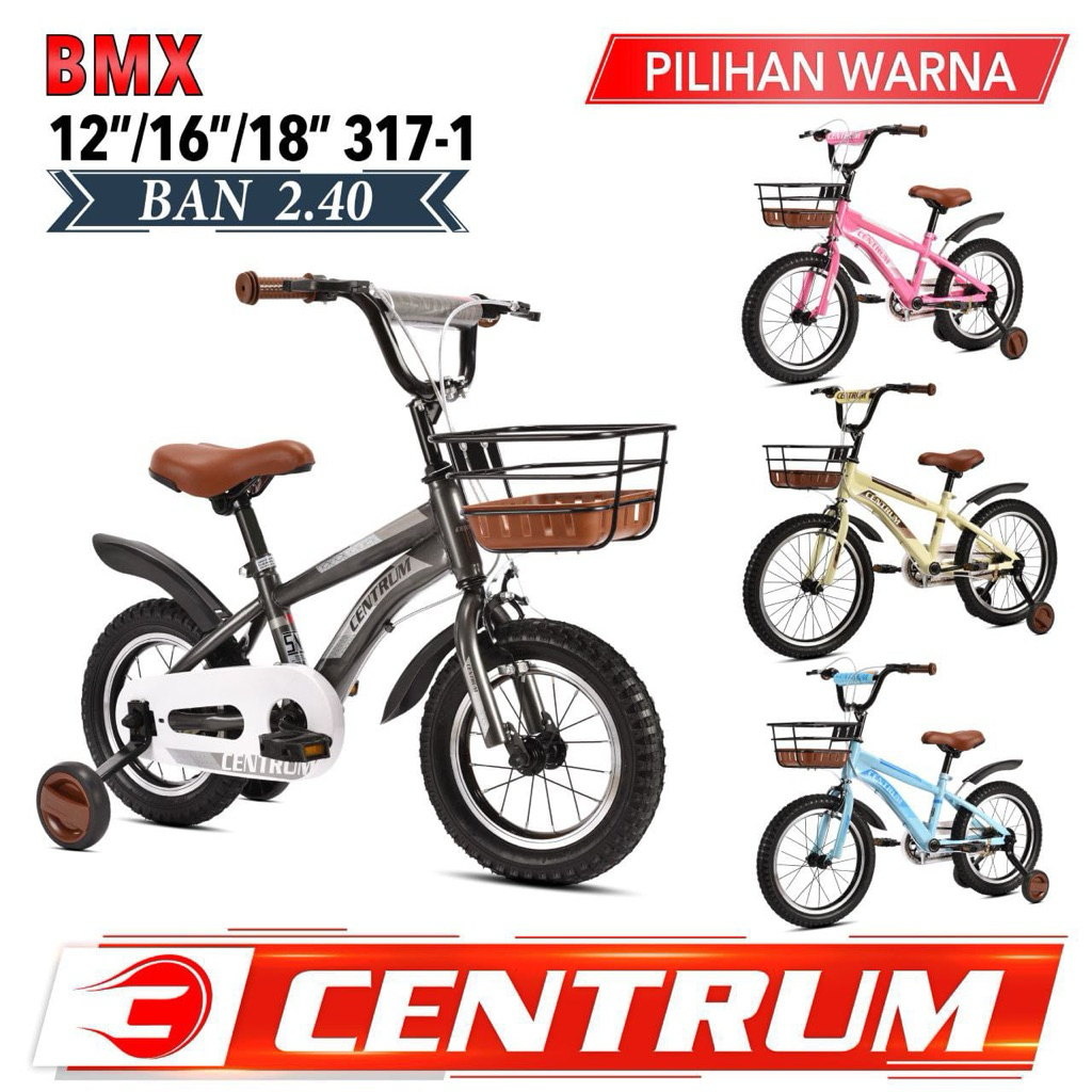 Sepeda bmx 18inch Centrum (Ekspedisi/Kargo)